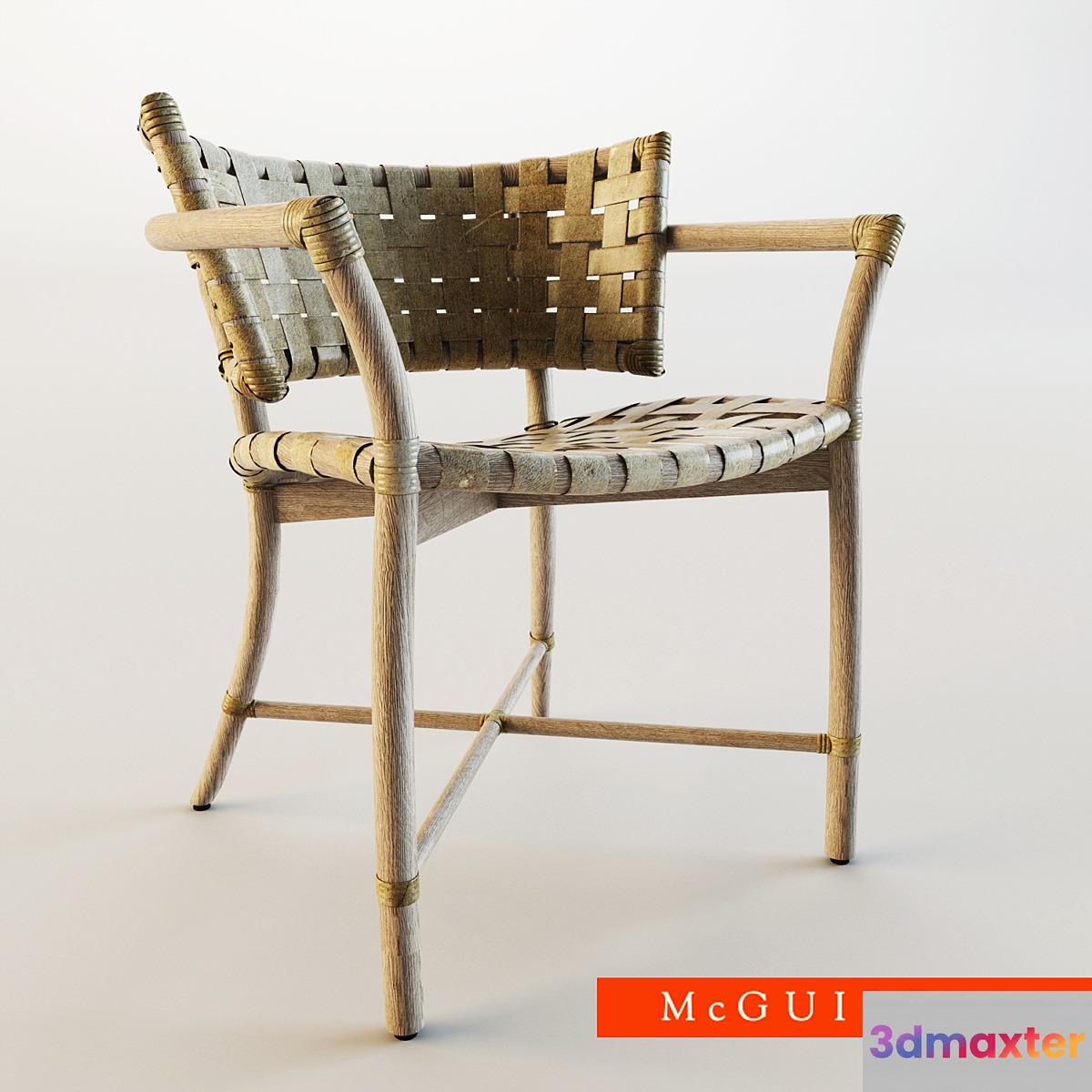 Steven Volpe Crin Dinind Arm Chair 3D Max