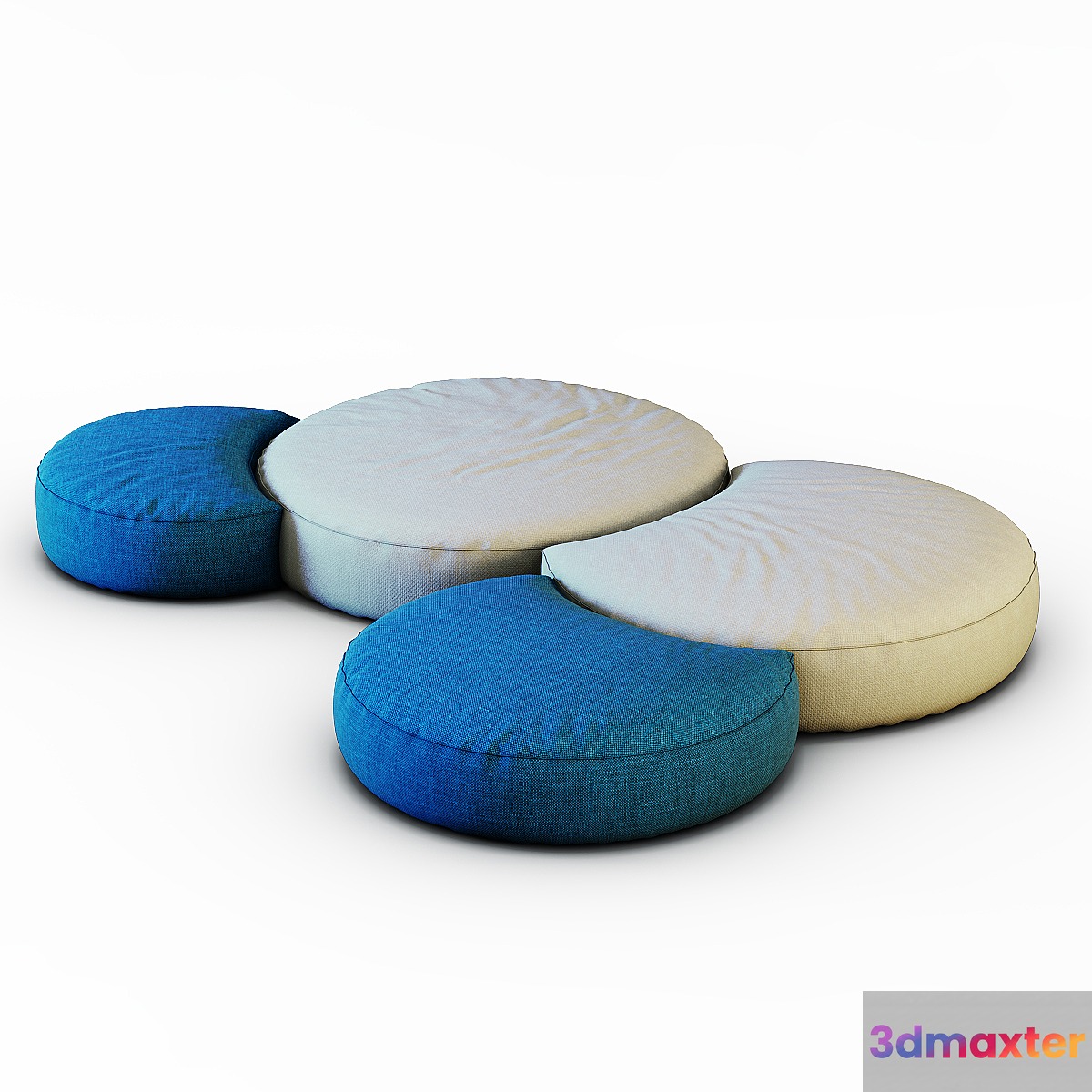 Pouf PASTICCA 3D Max