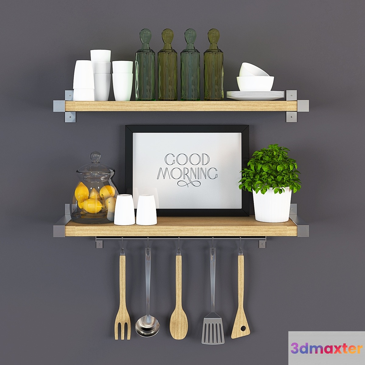 The decor in the kitchen - No.2