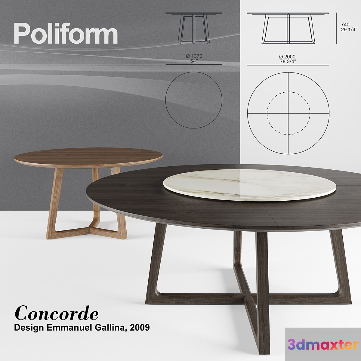 Poliform Concorde set 1