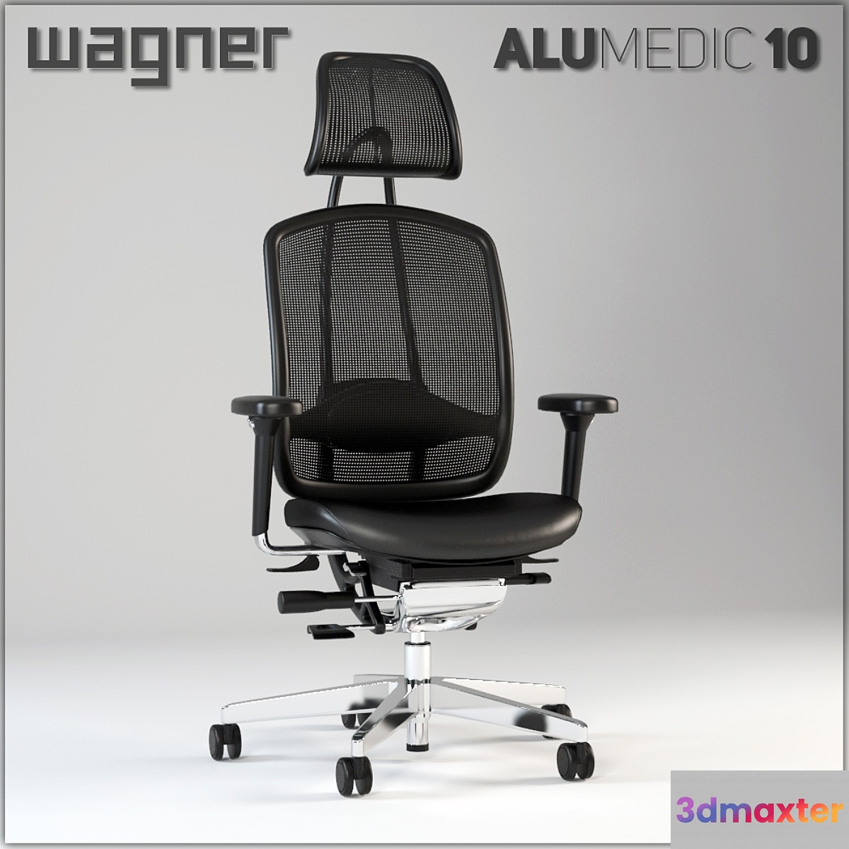 Armchair AluMedic 10 3D Max