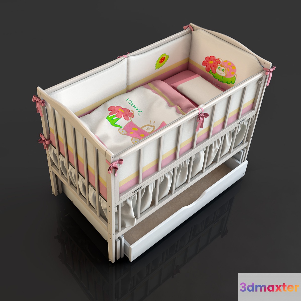 Cots Sofia 3D Max