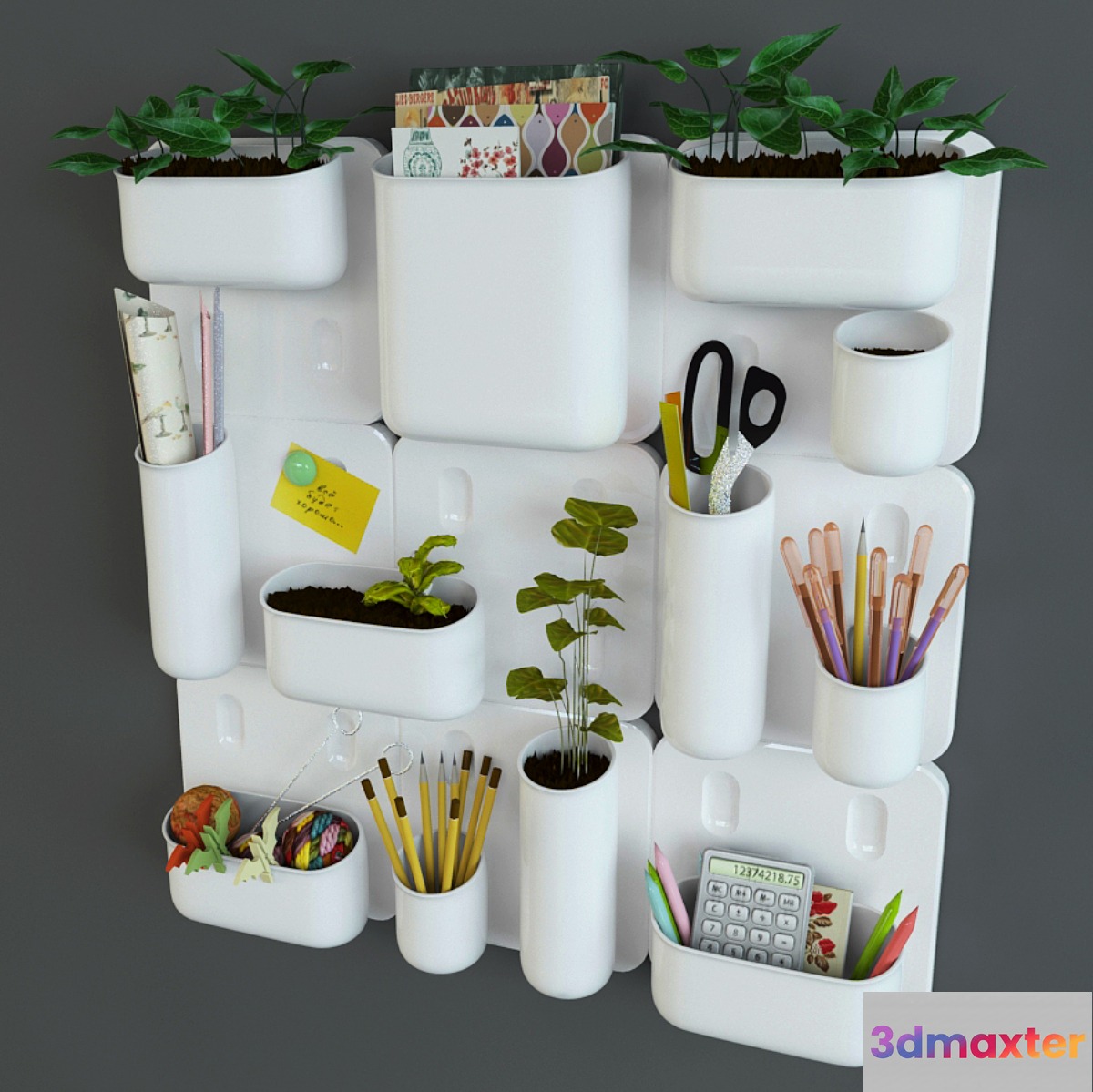 Modular Storage Urbio 3D Max