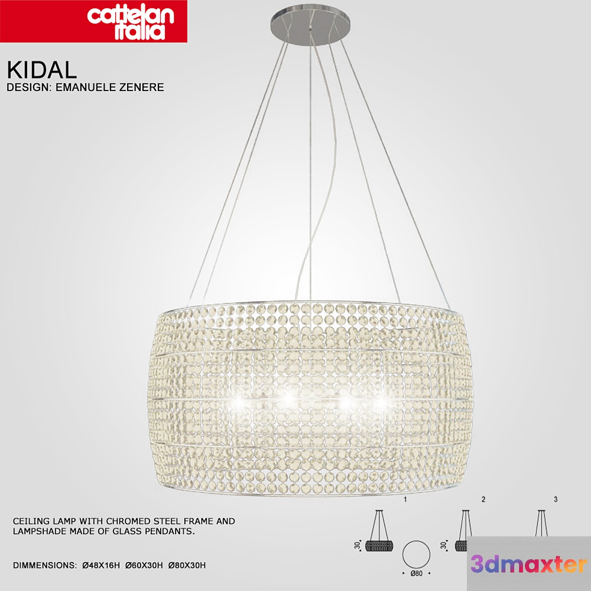 CattelanItalia KIDAL 3D Max