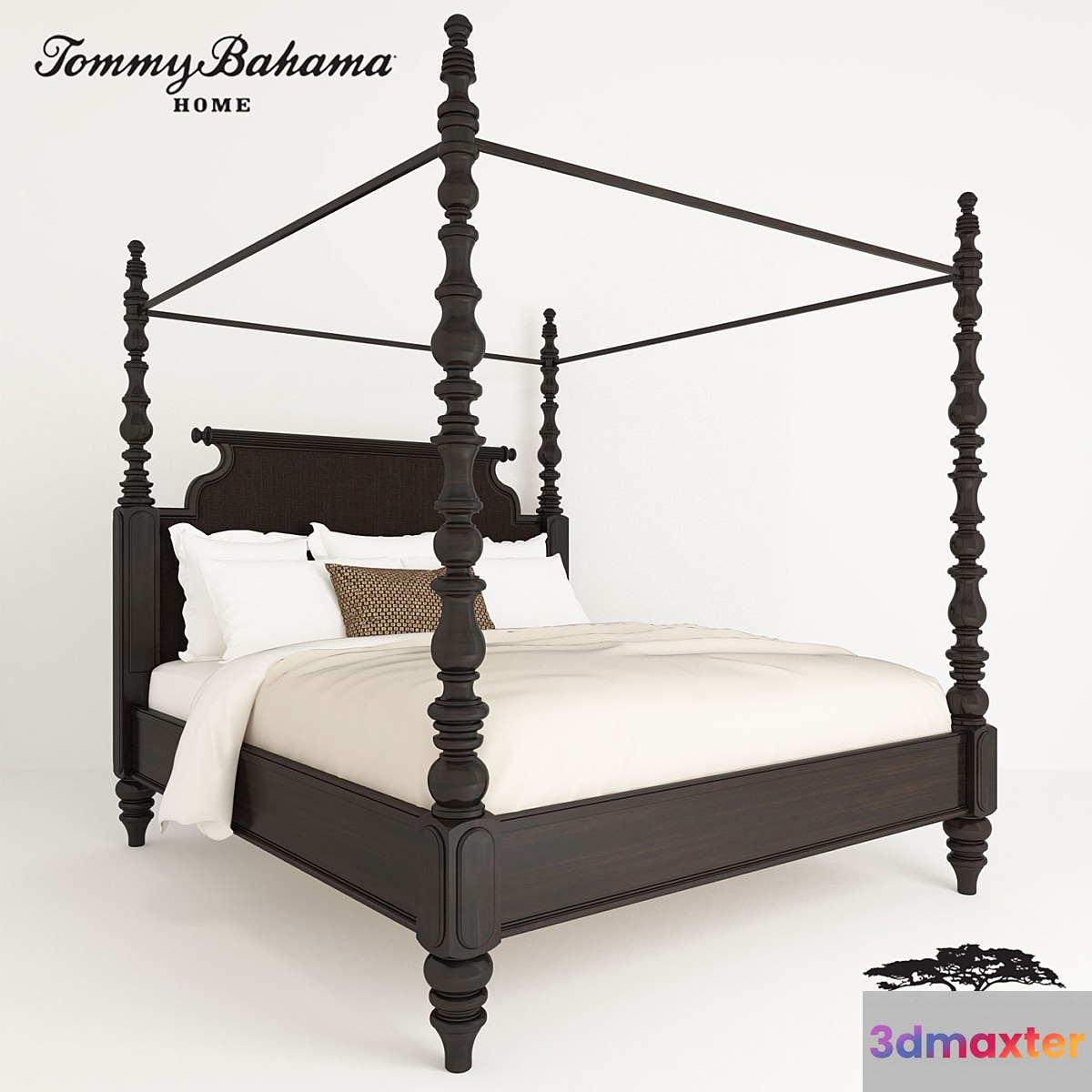 Bed №1 Tommy Bahama Kingstown 3D Max