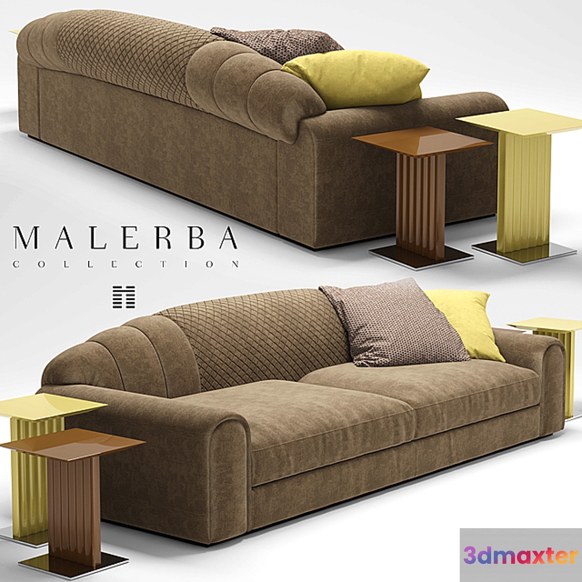 Sofa tables and picture malerba