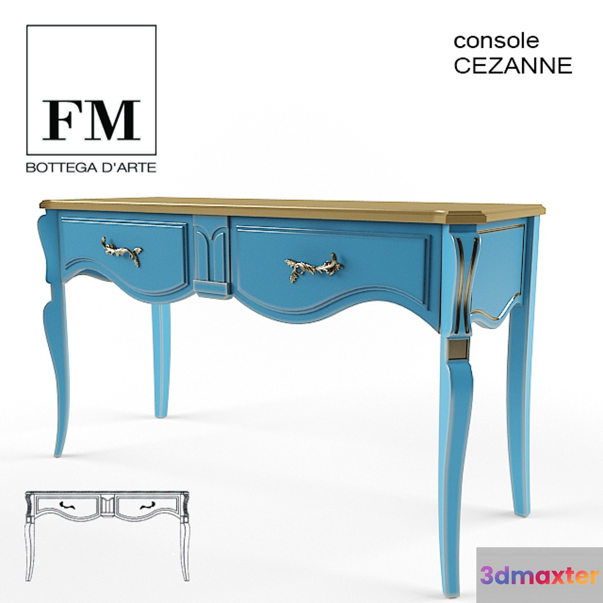 FM collezione cezanne 3D Max