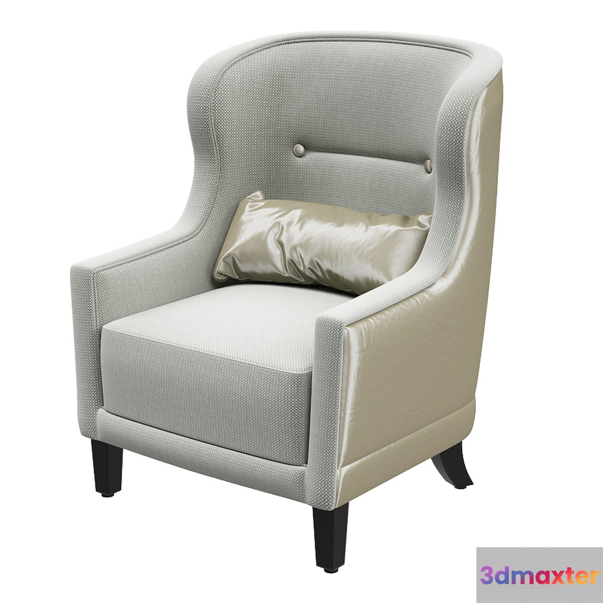 Classic chair with cushion - No.2 3D Max