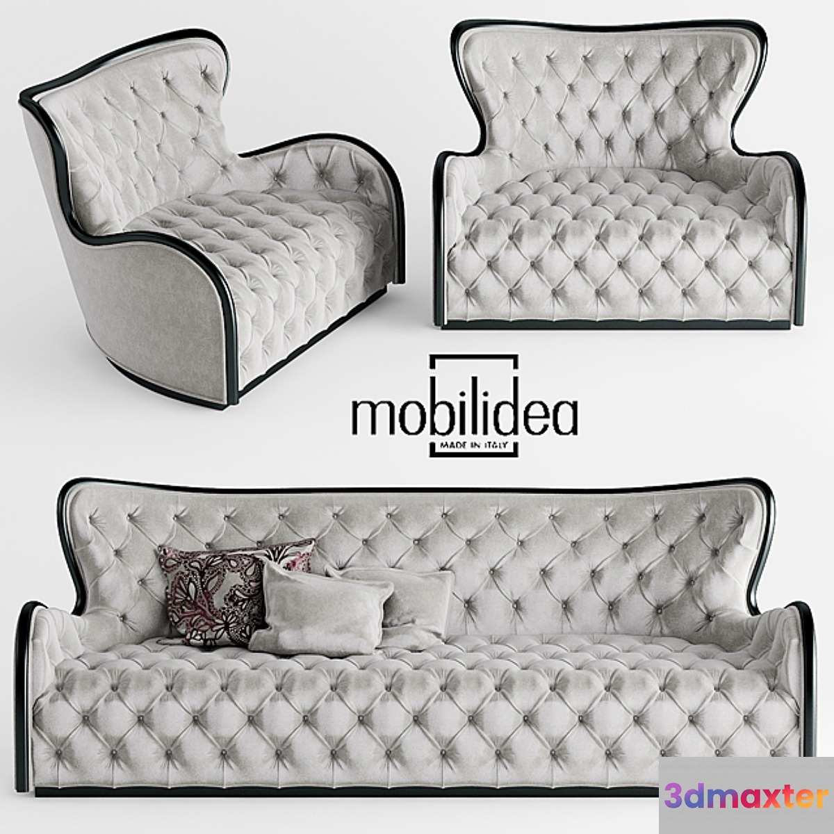 Sofa and chair mobilidea MARGOT DIVANO - No.2