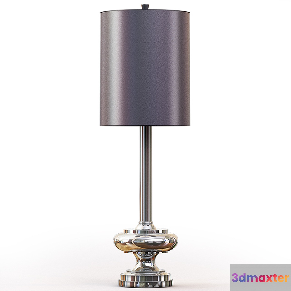 Uttermost Jelani Buffet Lamp - Silver 3D Max
