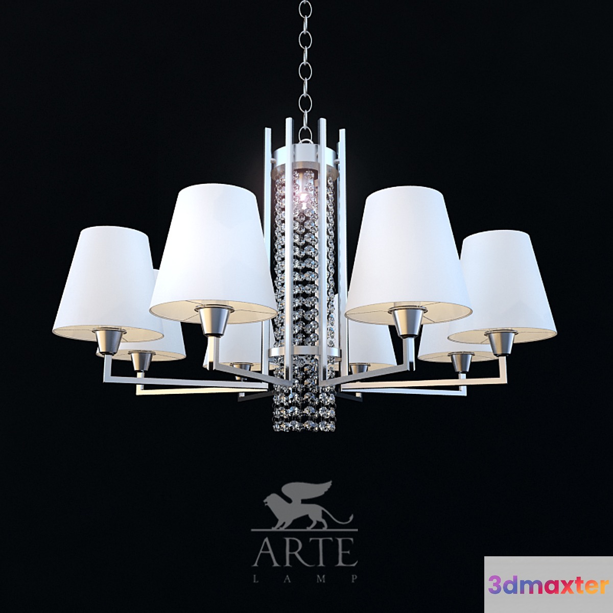 ArteLamp Padova A9490LM-8-1CC 3D Max