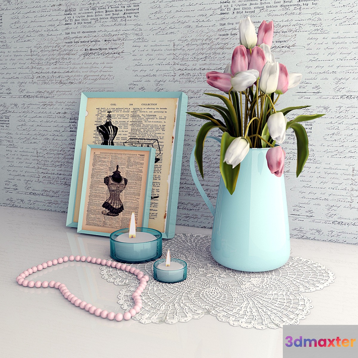 Decor + tulips - No.3