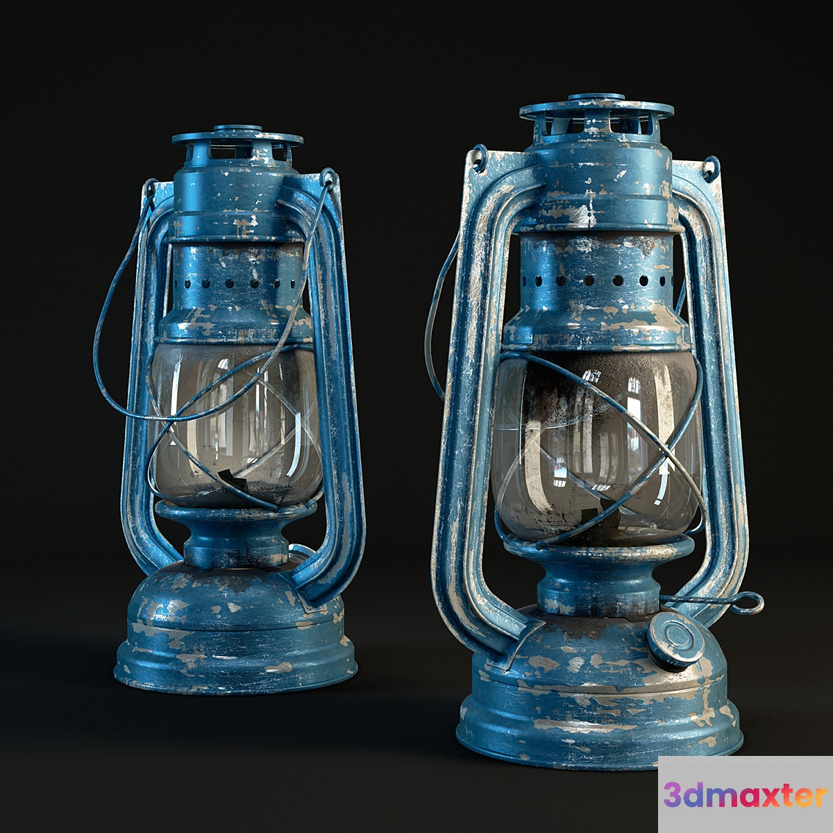 Kerosene lamp 3D Max