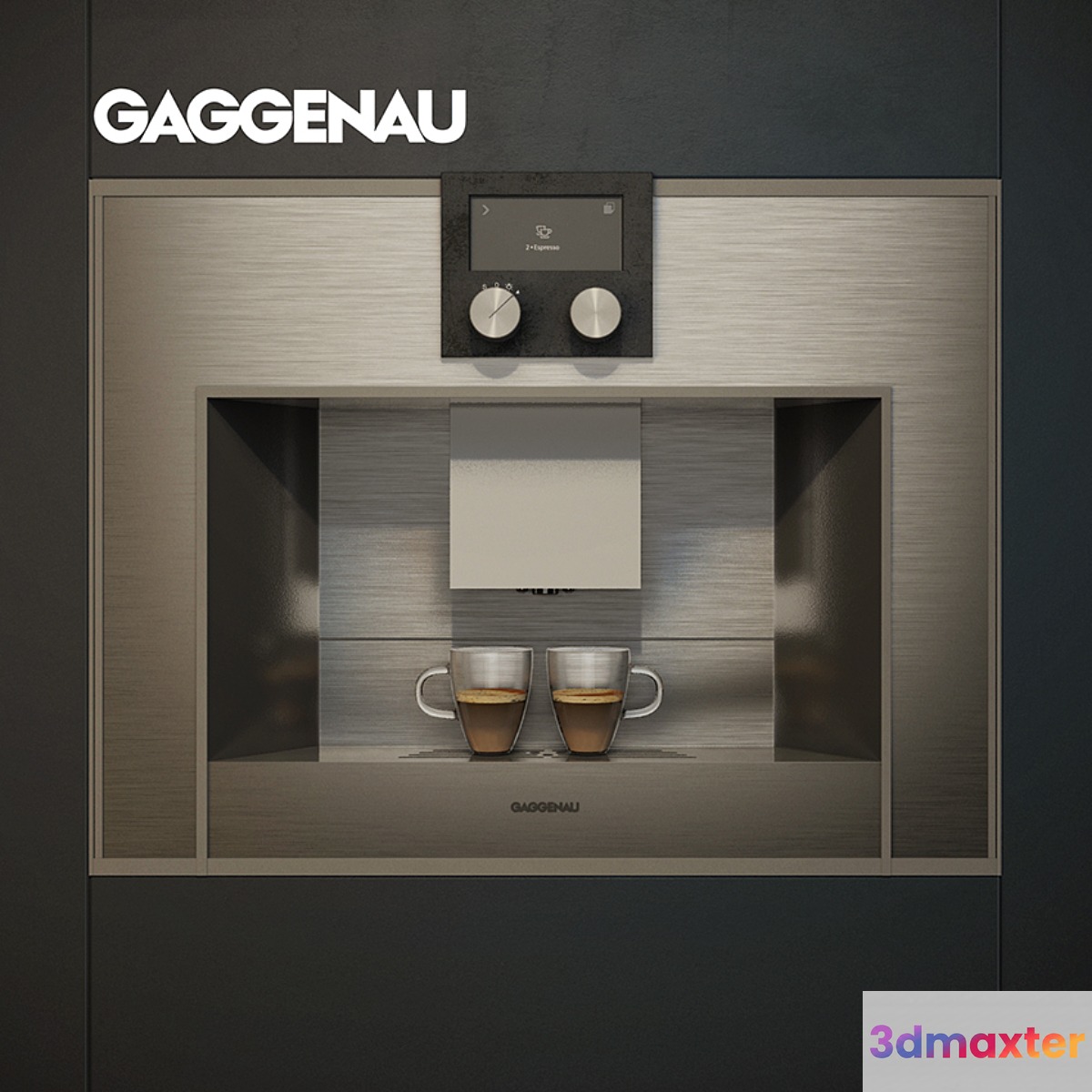 Coffee machine GAGGENAU CM-450 3D Max