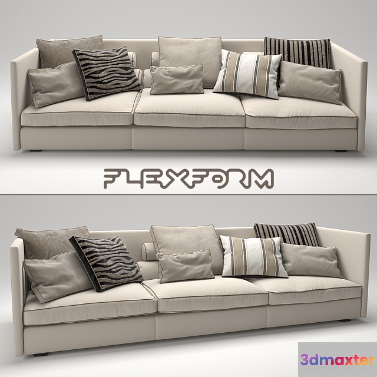 Oltre Sofa - Flexform 3D Max