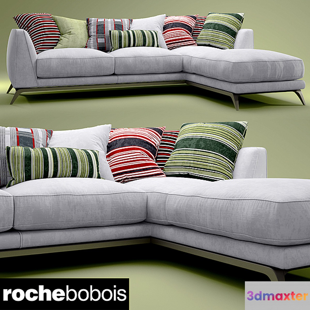 Sofa roche bobois edena modular 3D Max