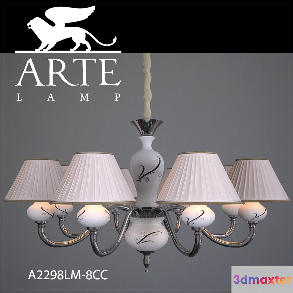 Chandelier ArteLamp A2061LM-8WG