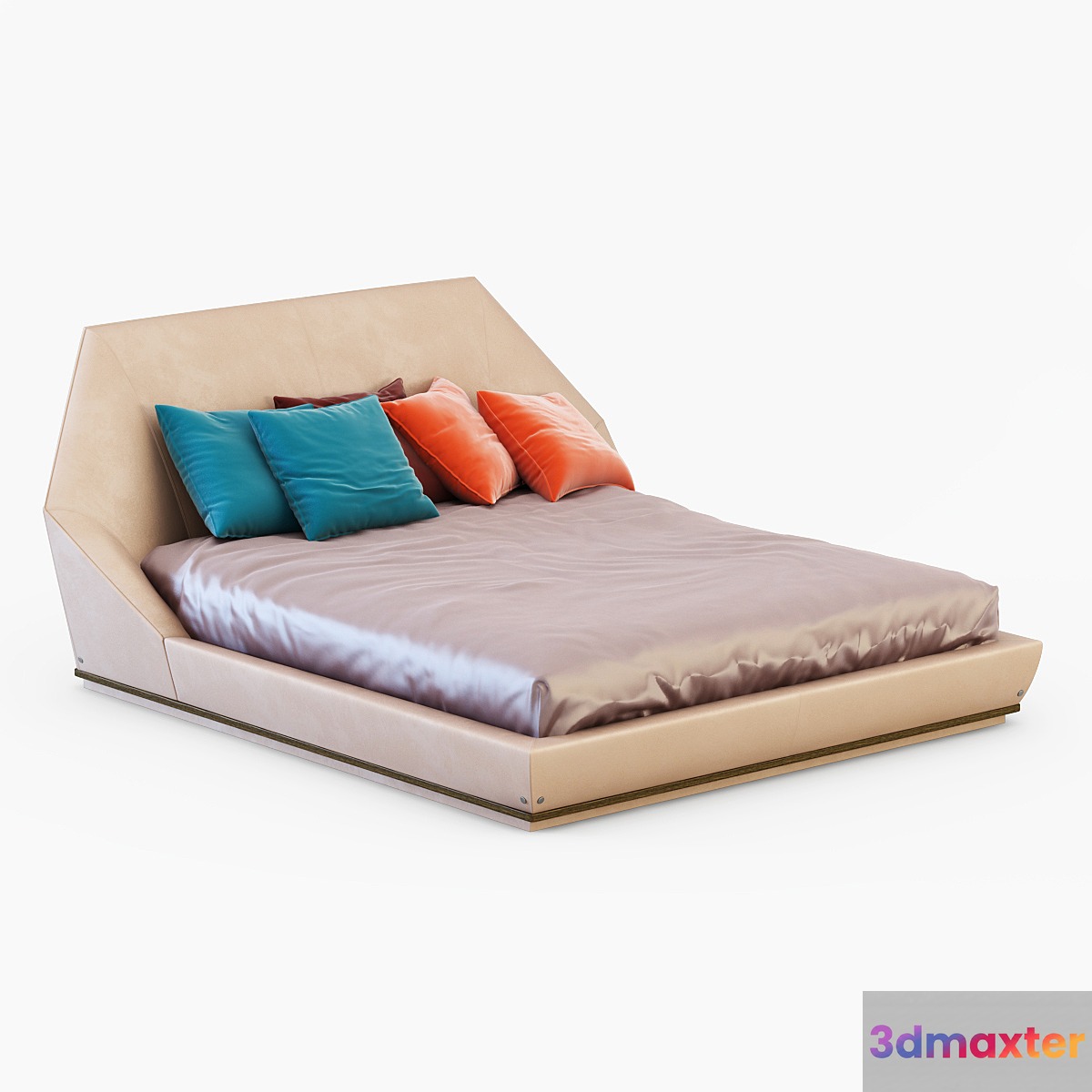Bed Yume-Longhi 3D Max