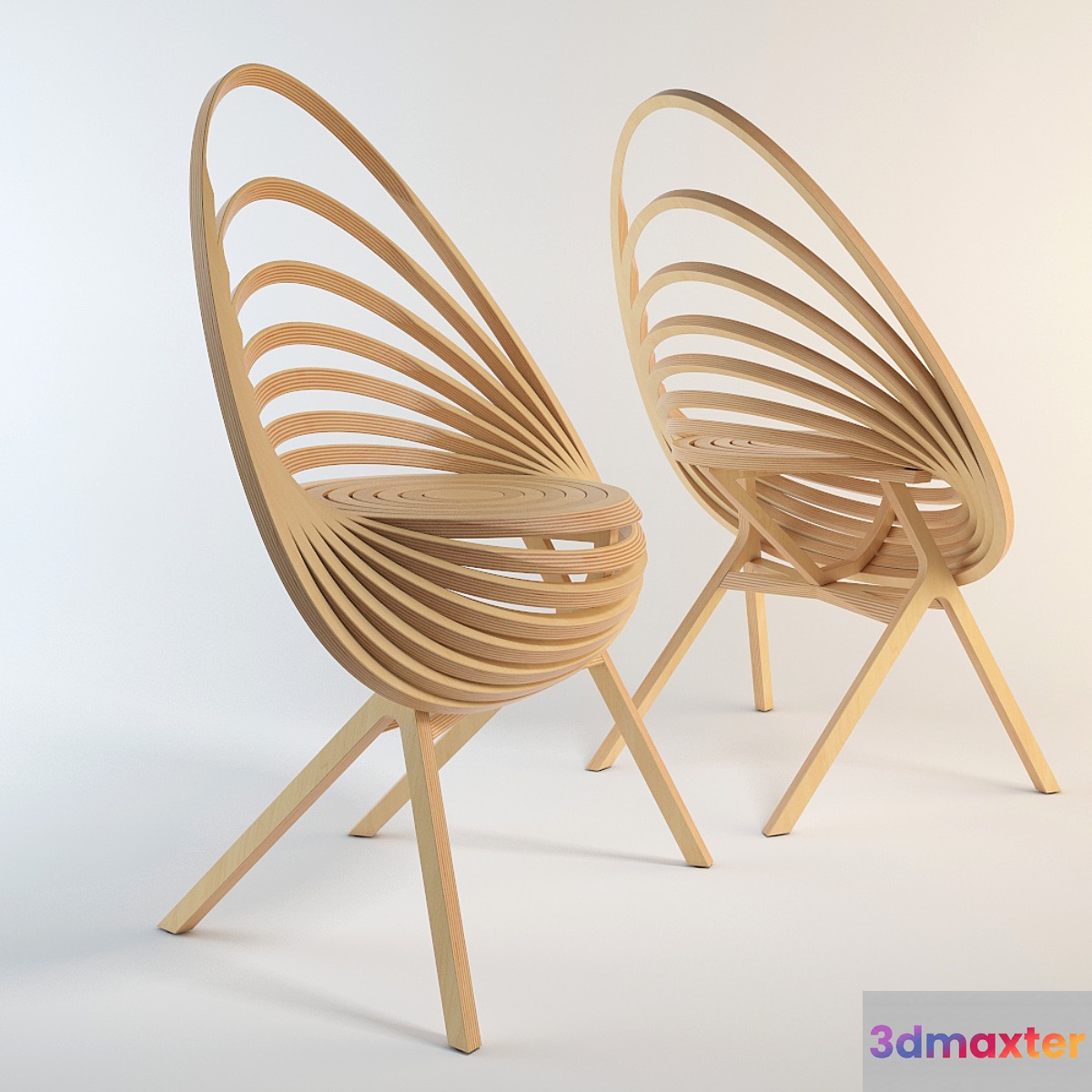 Chair Fauteuil Octave by Estampille 52
