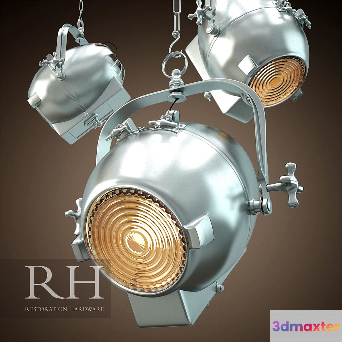 RH LANGLEY PENDANT COLLECTION (2 size) - No.3