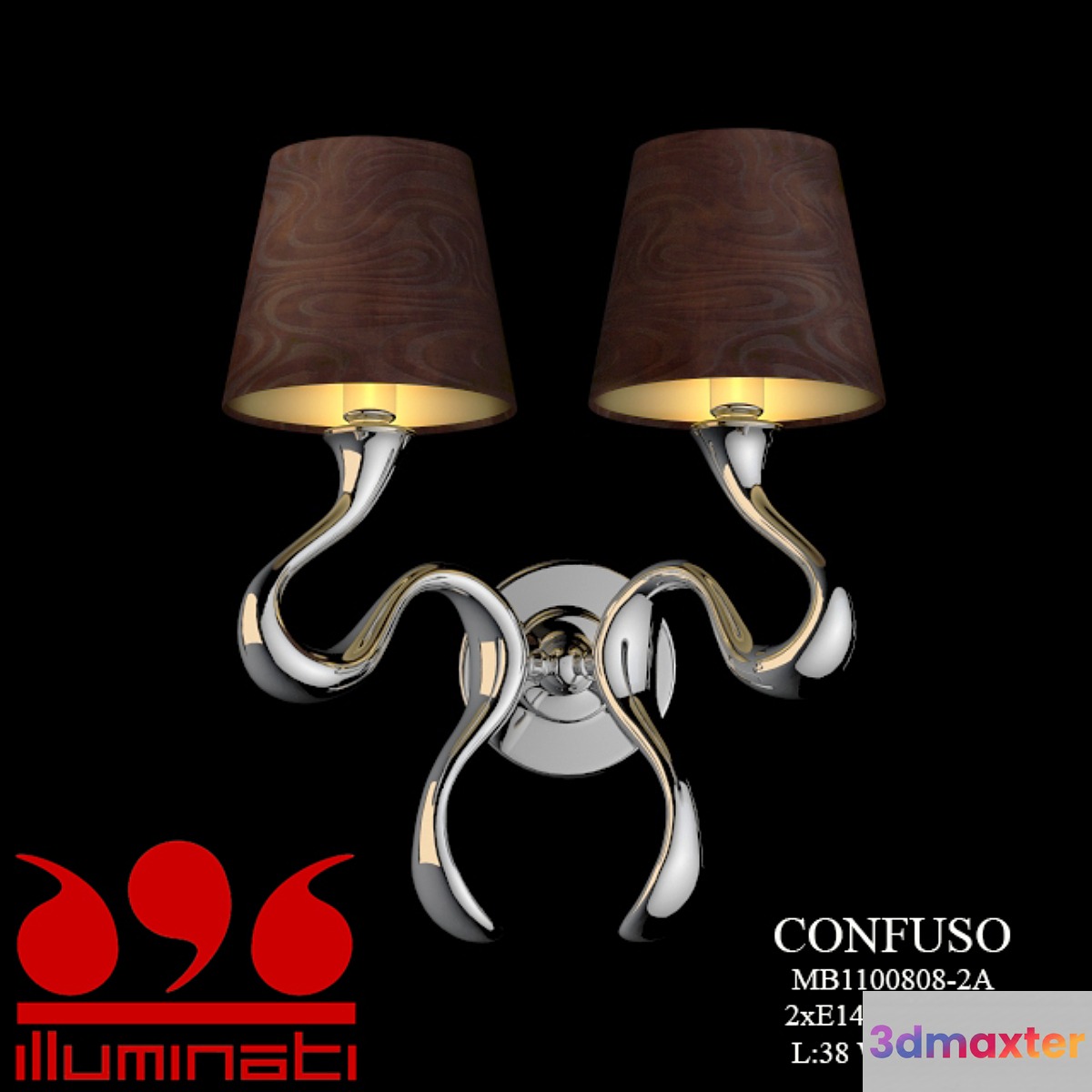 Bra Illuminati MD1100808-2A Confuso