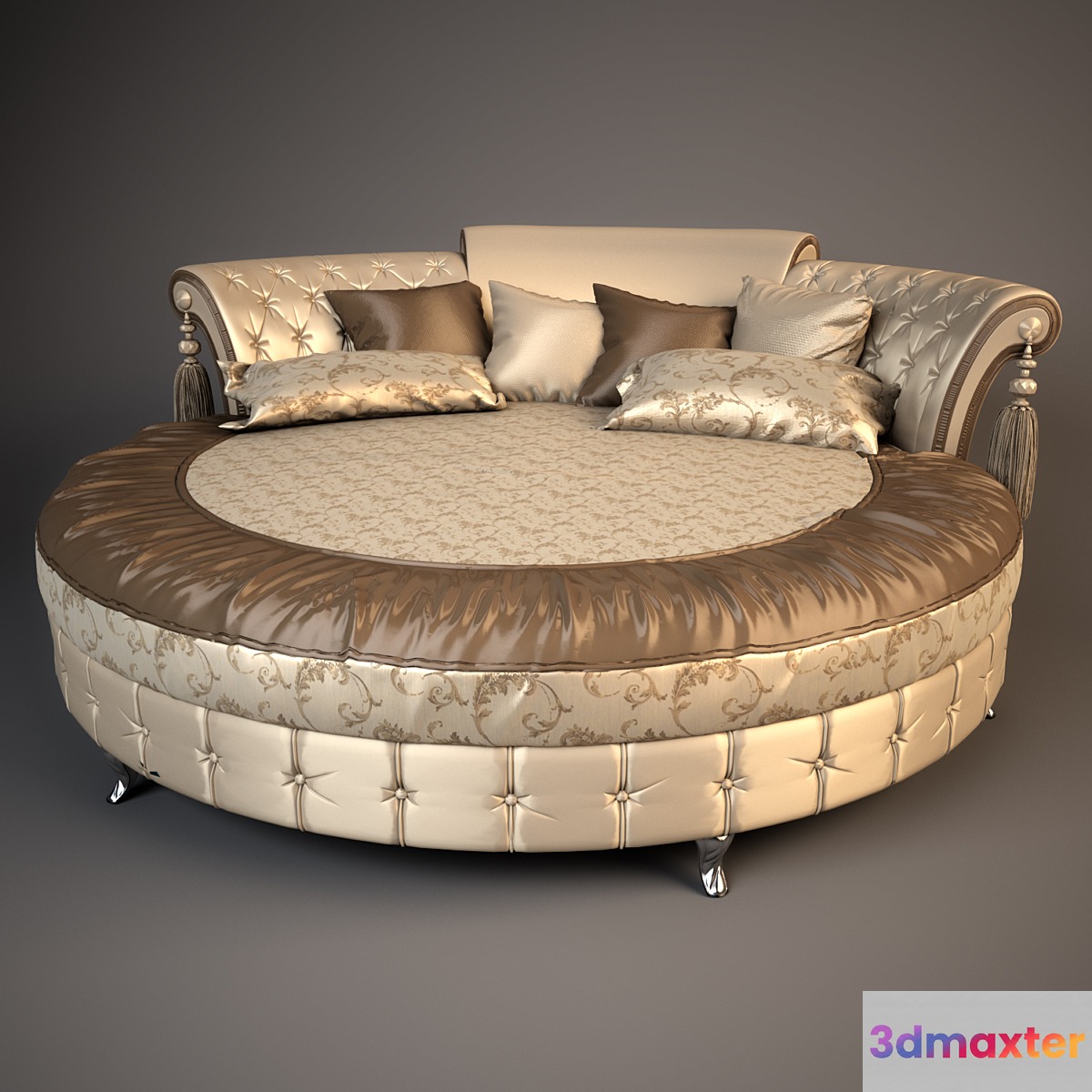 BM Style-bed 3D Max