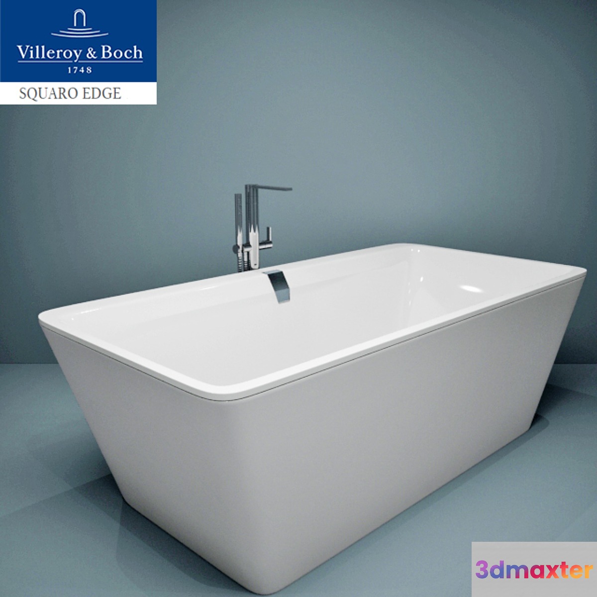Bath villeroy boch 3D Max