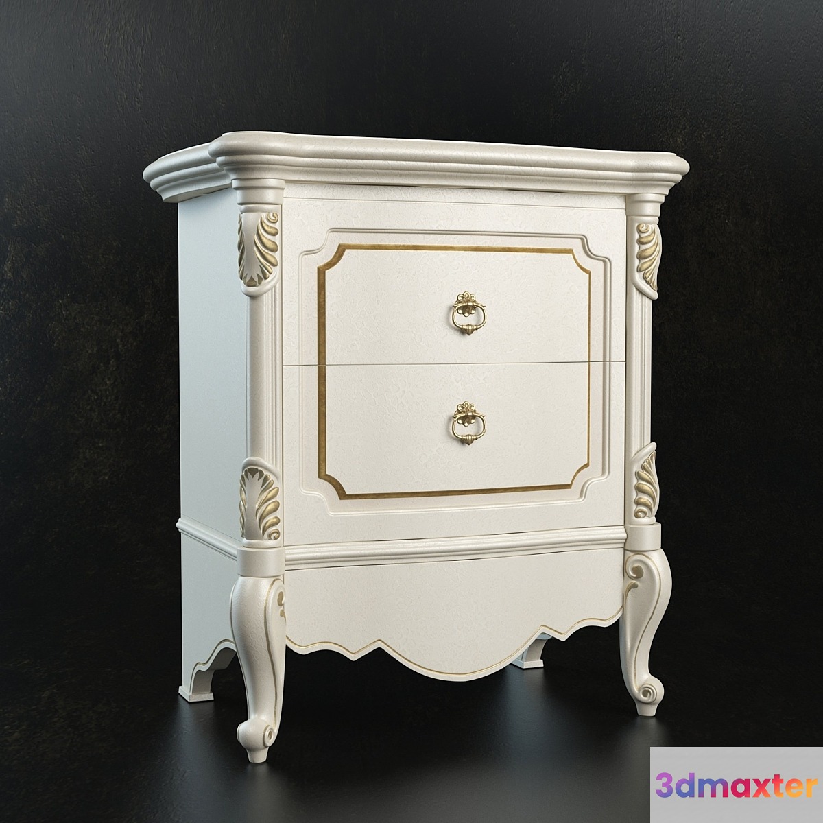 Nightstand Treci Cecchini Victoria Stucco