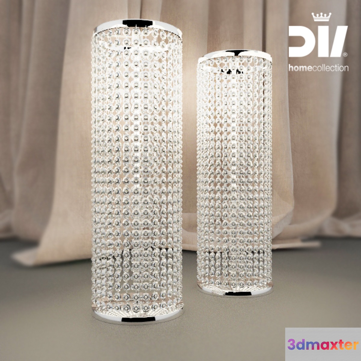 Allien table lamp 3D Max