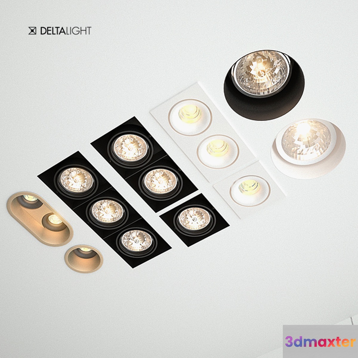 Downlights delta light 5 species - No.3