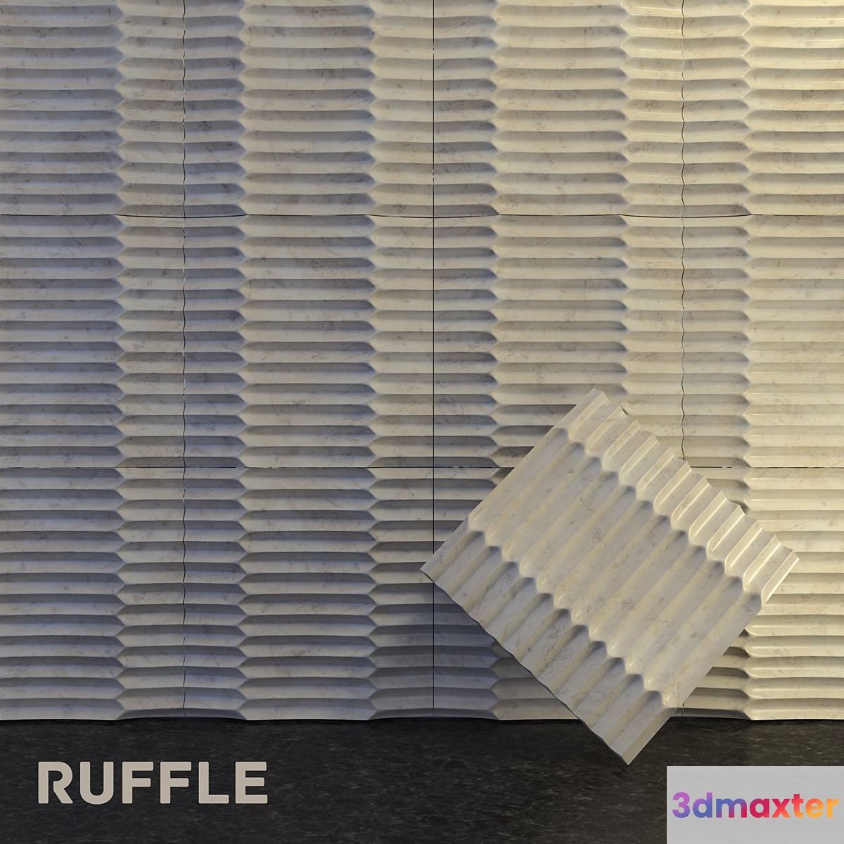 Ruffle panel - No.3
