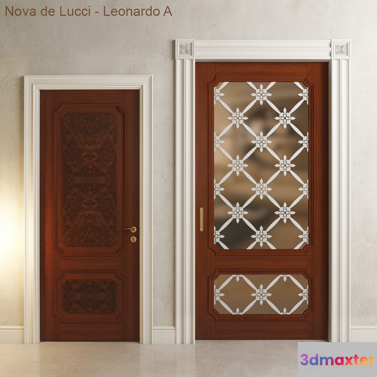 Door - Nova de Lucci - Leonardo A 3D Max