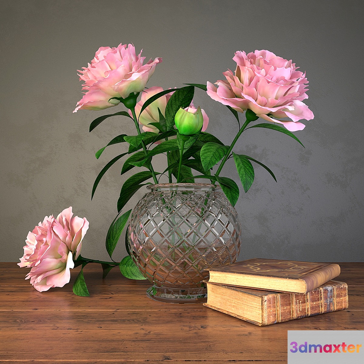 flowers and books - No.3