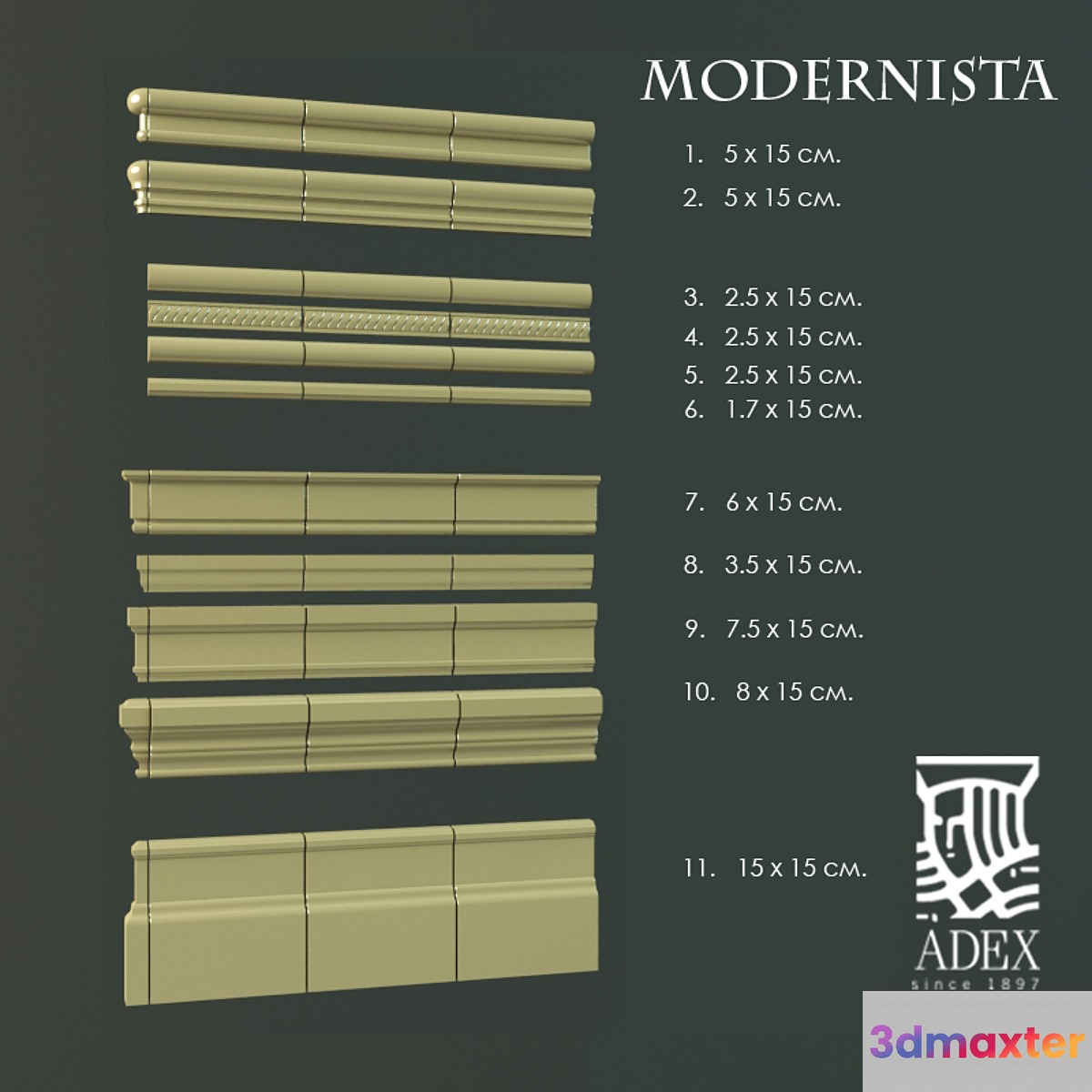 ADEX Modernista (profiles)