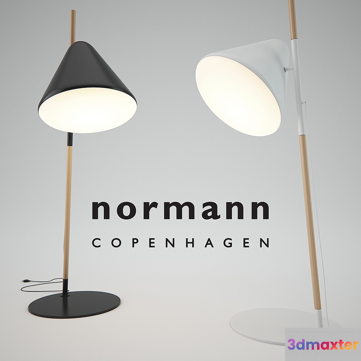 Hello Floor Lamp _ Normann Copenhagen 3D Max