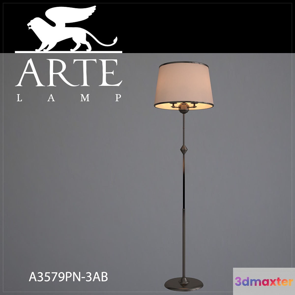 Floor lamp ArteLamp A3579PN-3AB