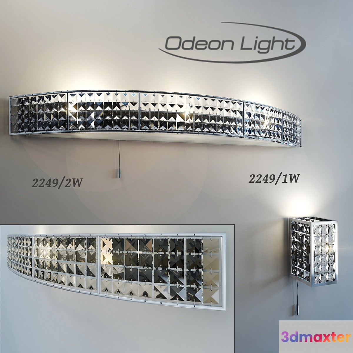 Odeon Light Fixtures 3D Max