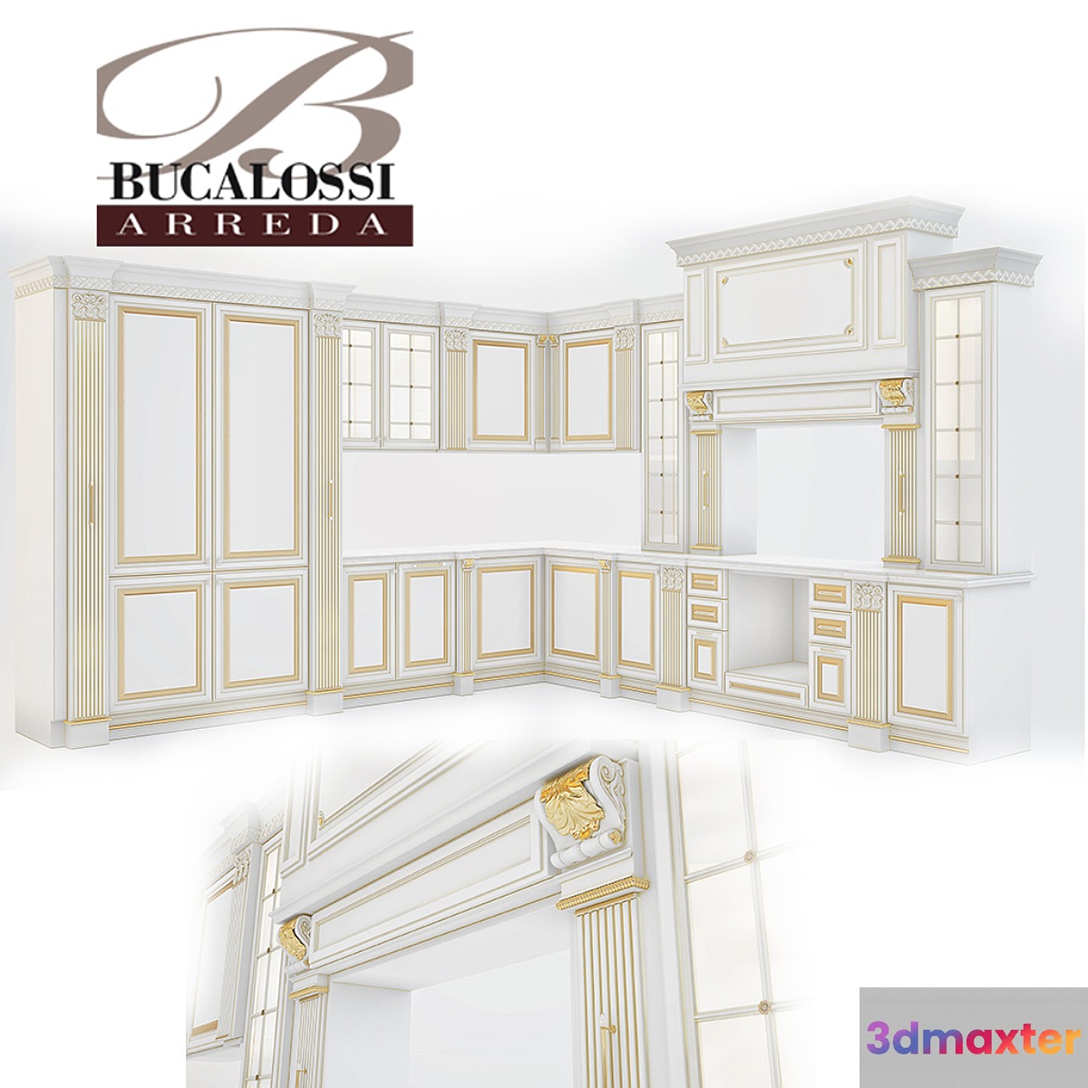 Bucalossi Hilton Royal 3D Max