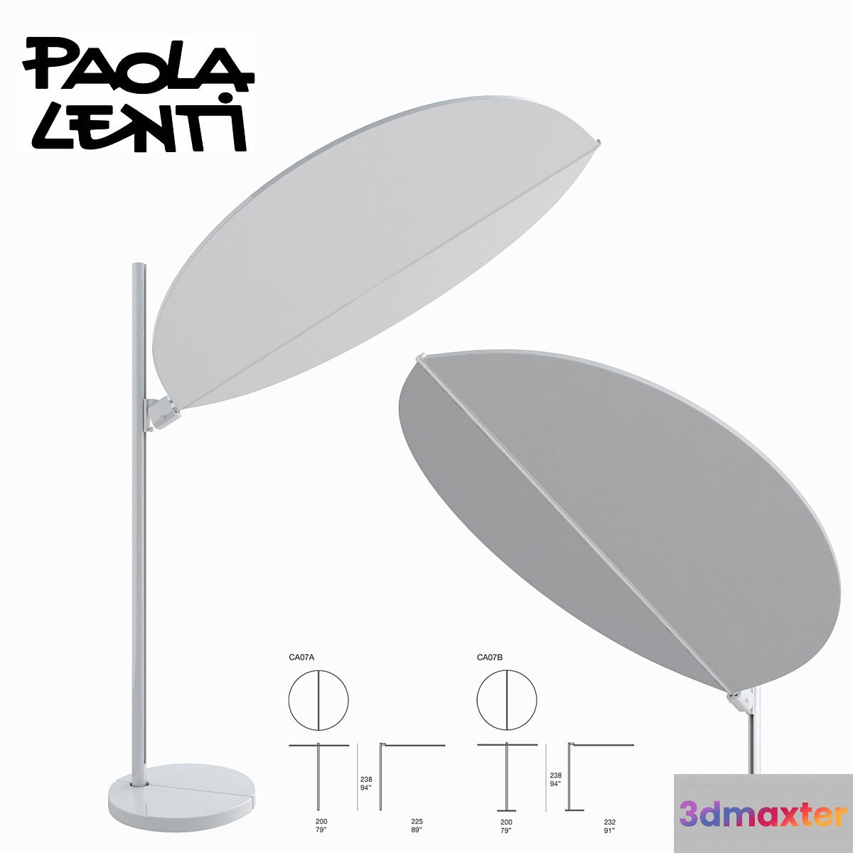 Paola Lenti outdoor ombrelloni ombra