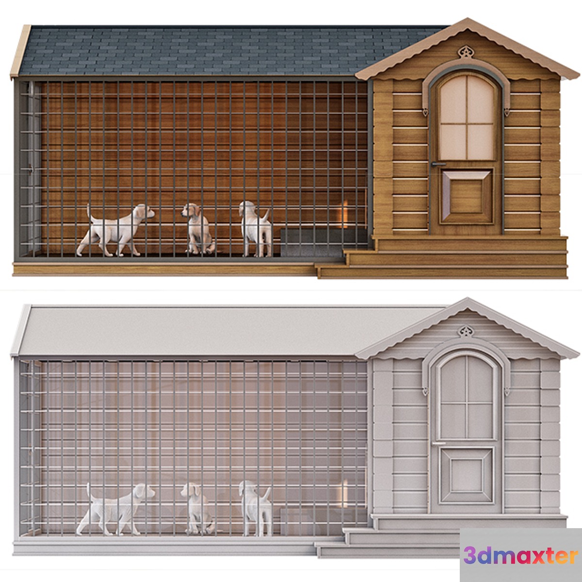 BOOTH-BOOTH 3D Max