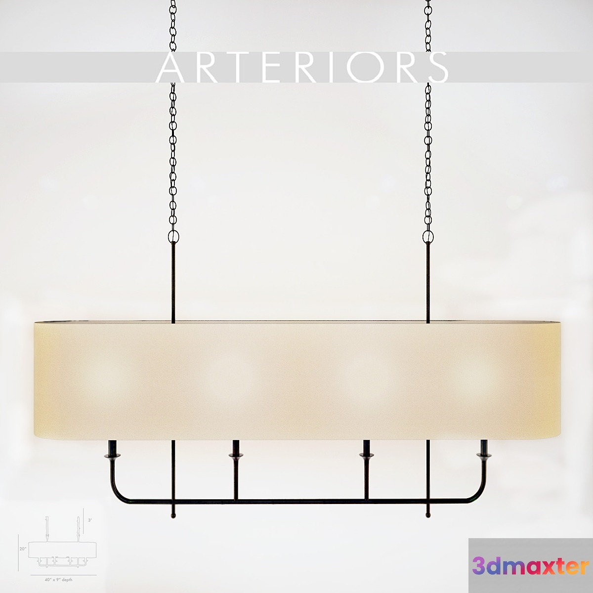 Chandelier arteriors Beatty Chandelier
