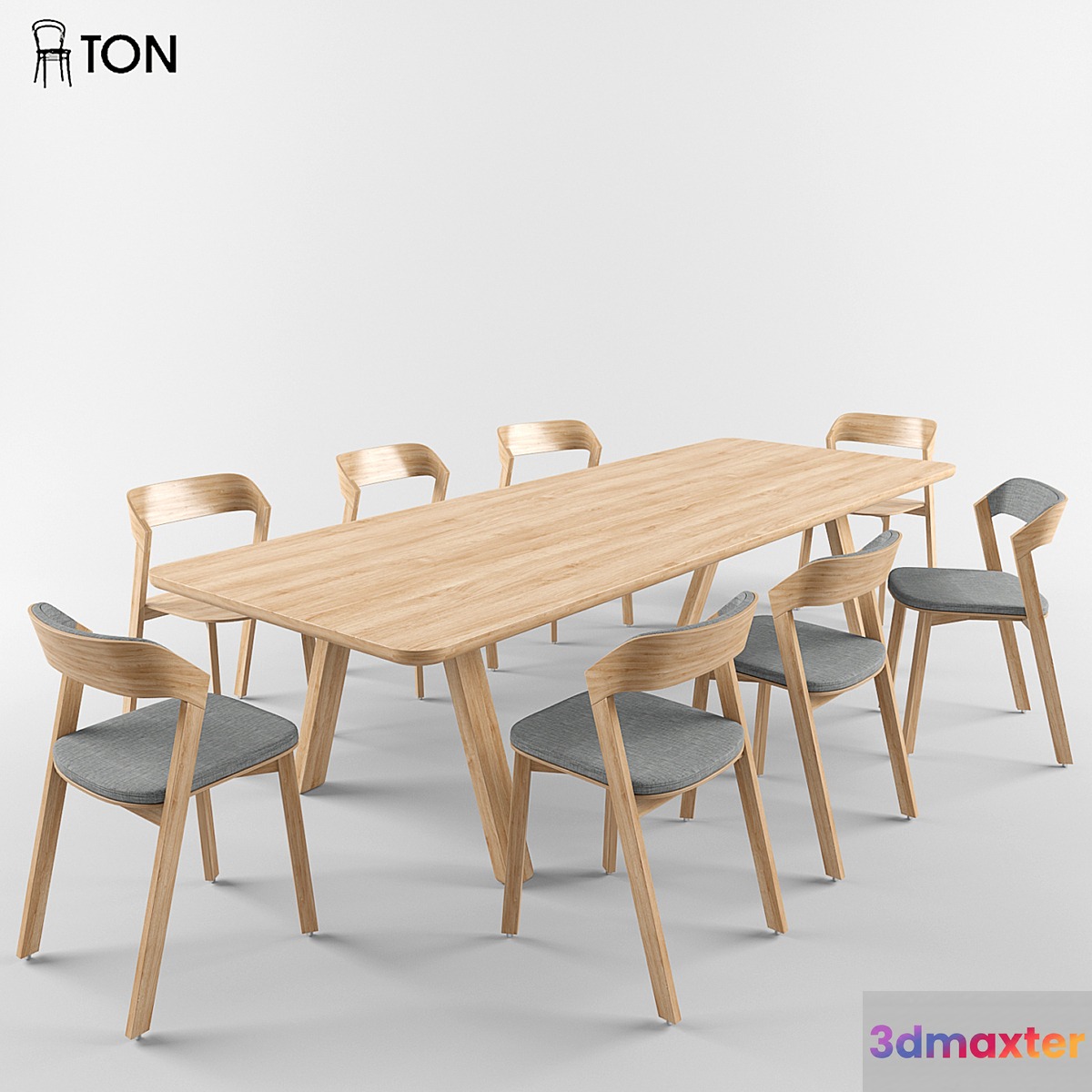 Ton Merano chair + Table stelvio - No.2