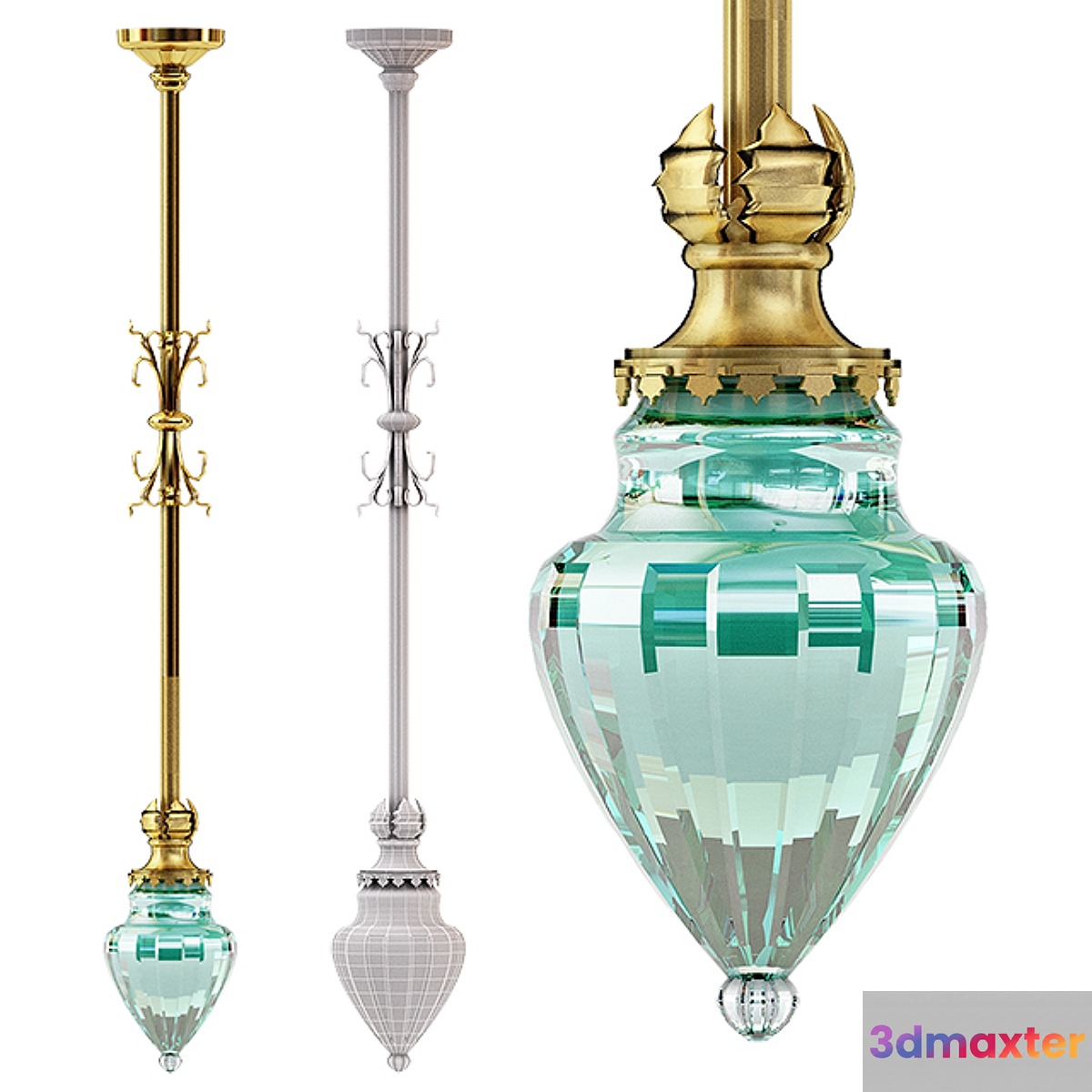 Lamp classic 01 3D Max