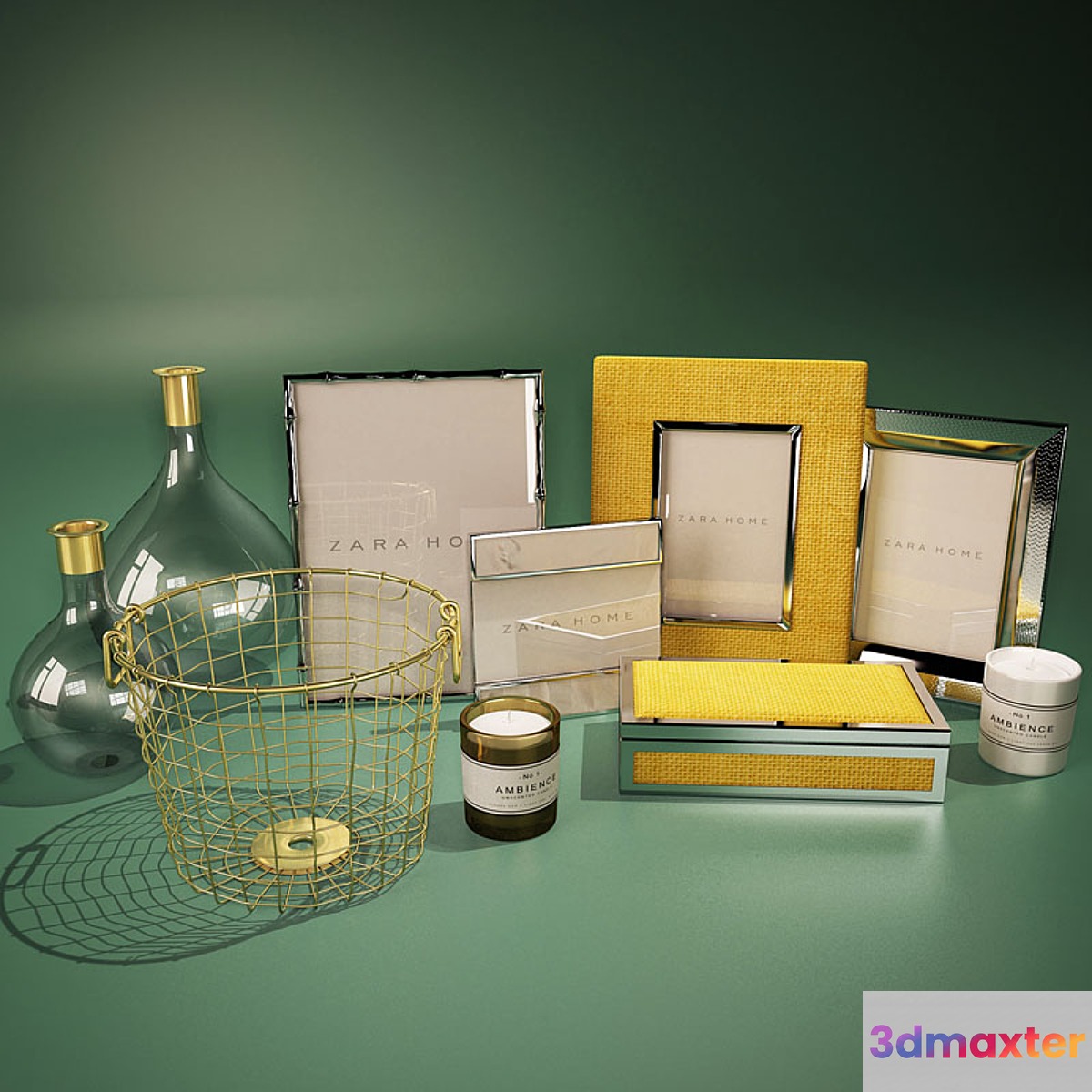 Accessories ZARA HOME and H & M HOME - No.2 3D Max