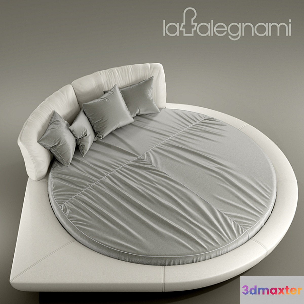 Bed La Falegnami Time 3D Max