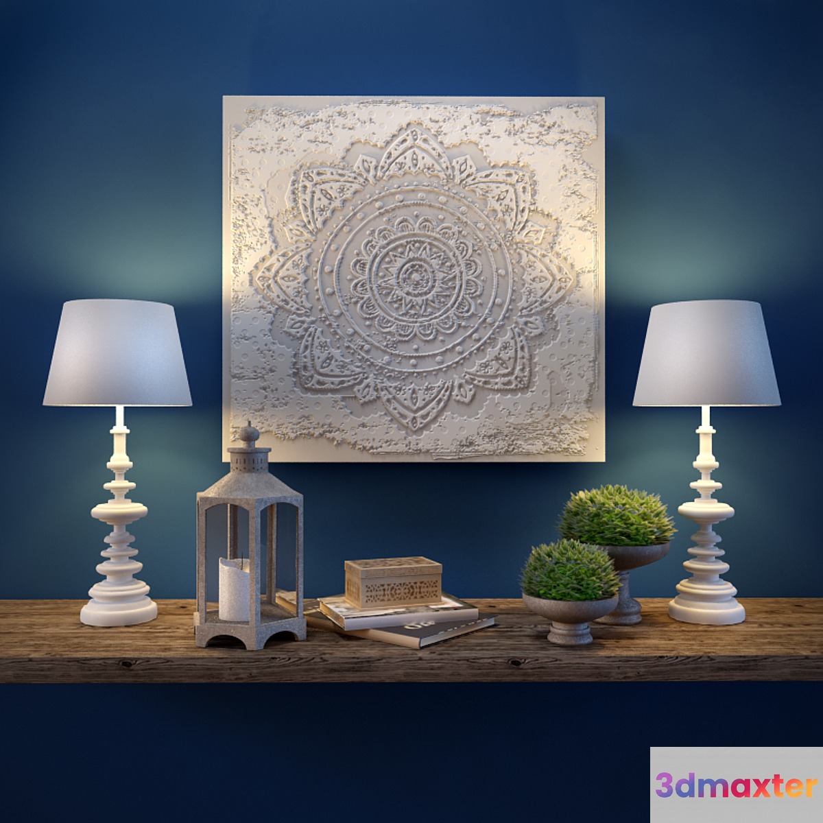 Decorative set - No.30 3D Max