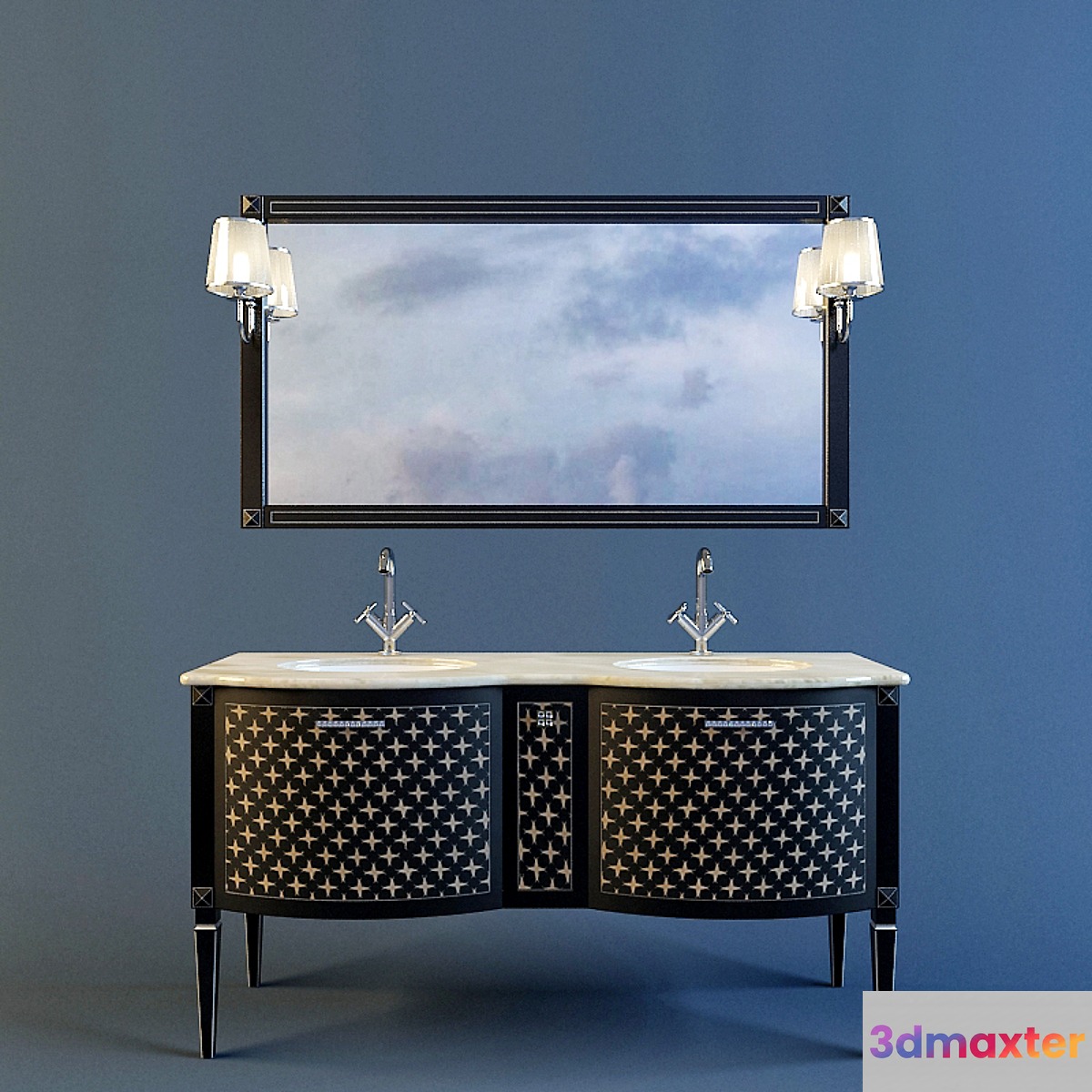 bathroom furniture La Bussola 3D Max