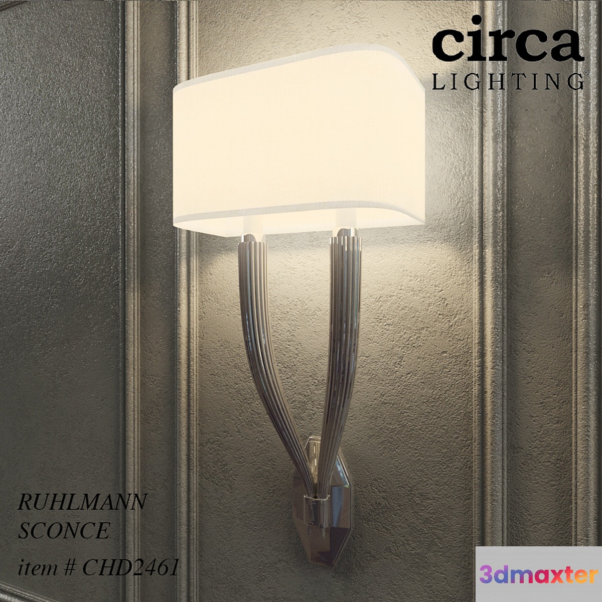 CIRCA RUHLMANN SCONCE 3D Max