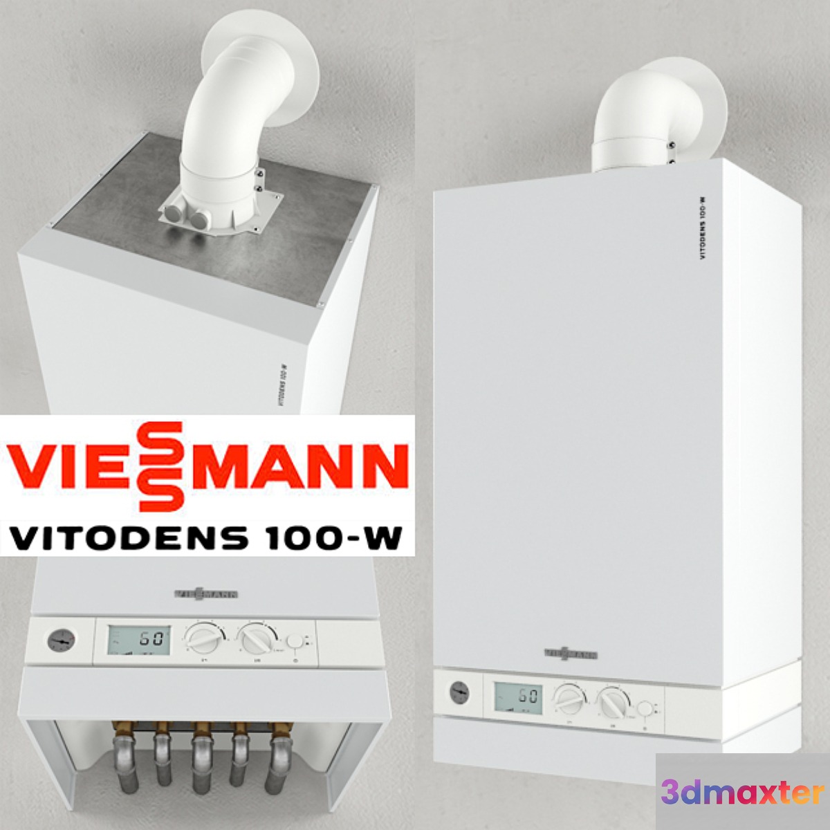 viessmann vitodens 100 3D Max