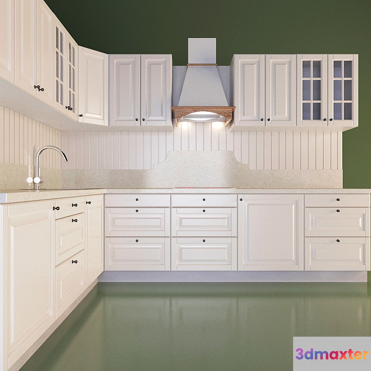 Ikea Kitchen 3D Max
